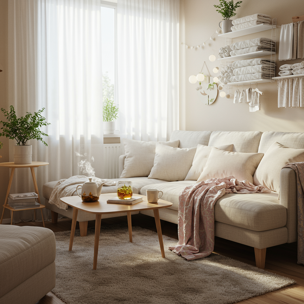 6. Choose Light Fabrics for Textiles