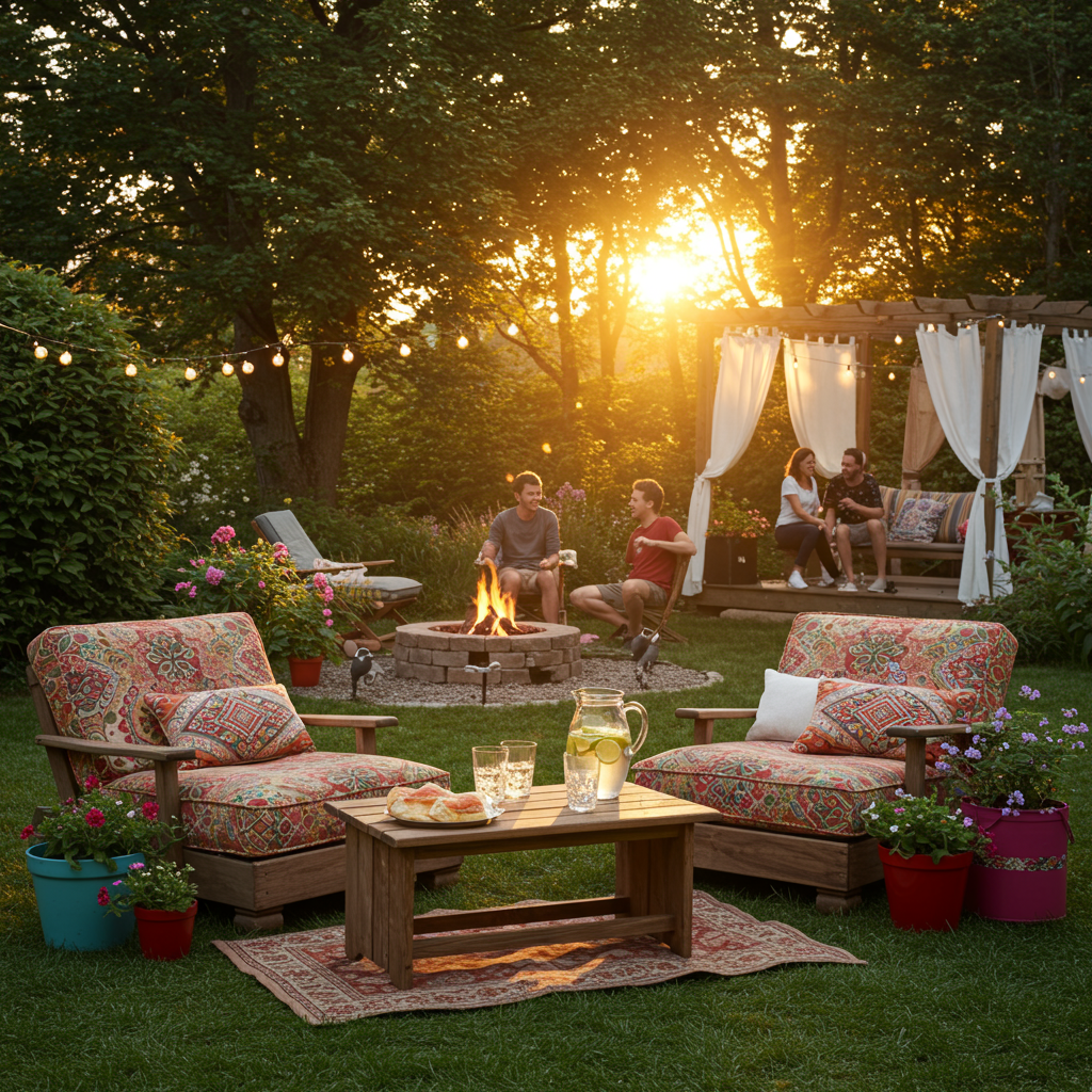 7. Create a Relaxing Outdoor Space