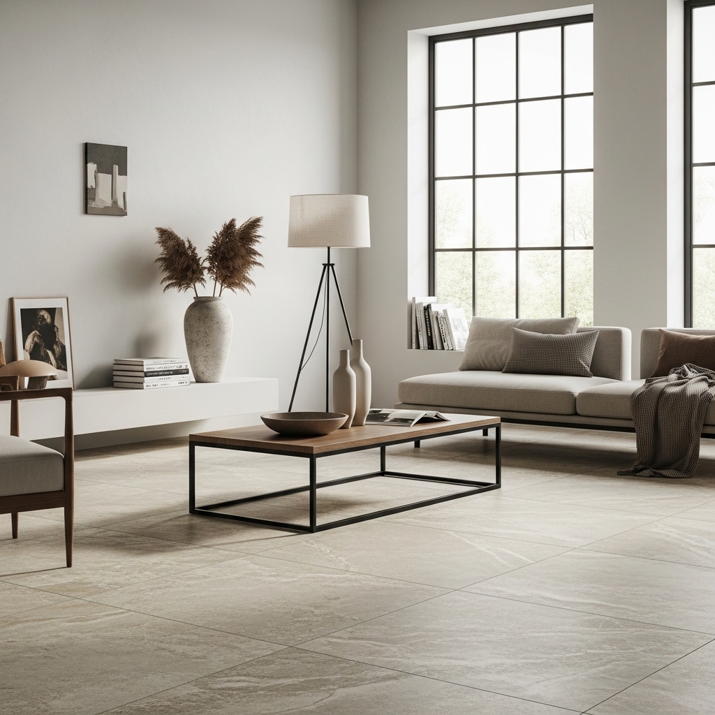 3. Versatile Porcelain Tiles