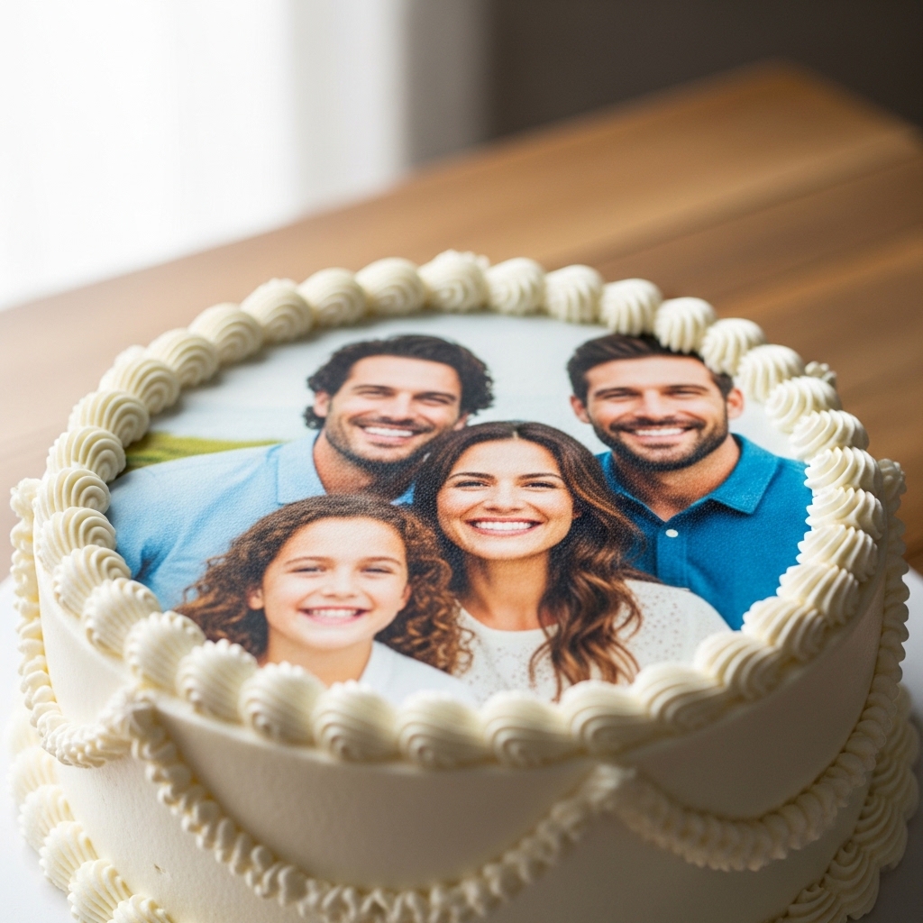 10. Personal Photo Cake
