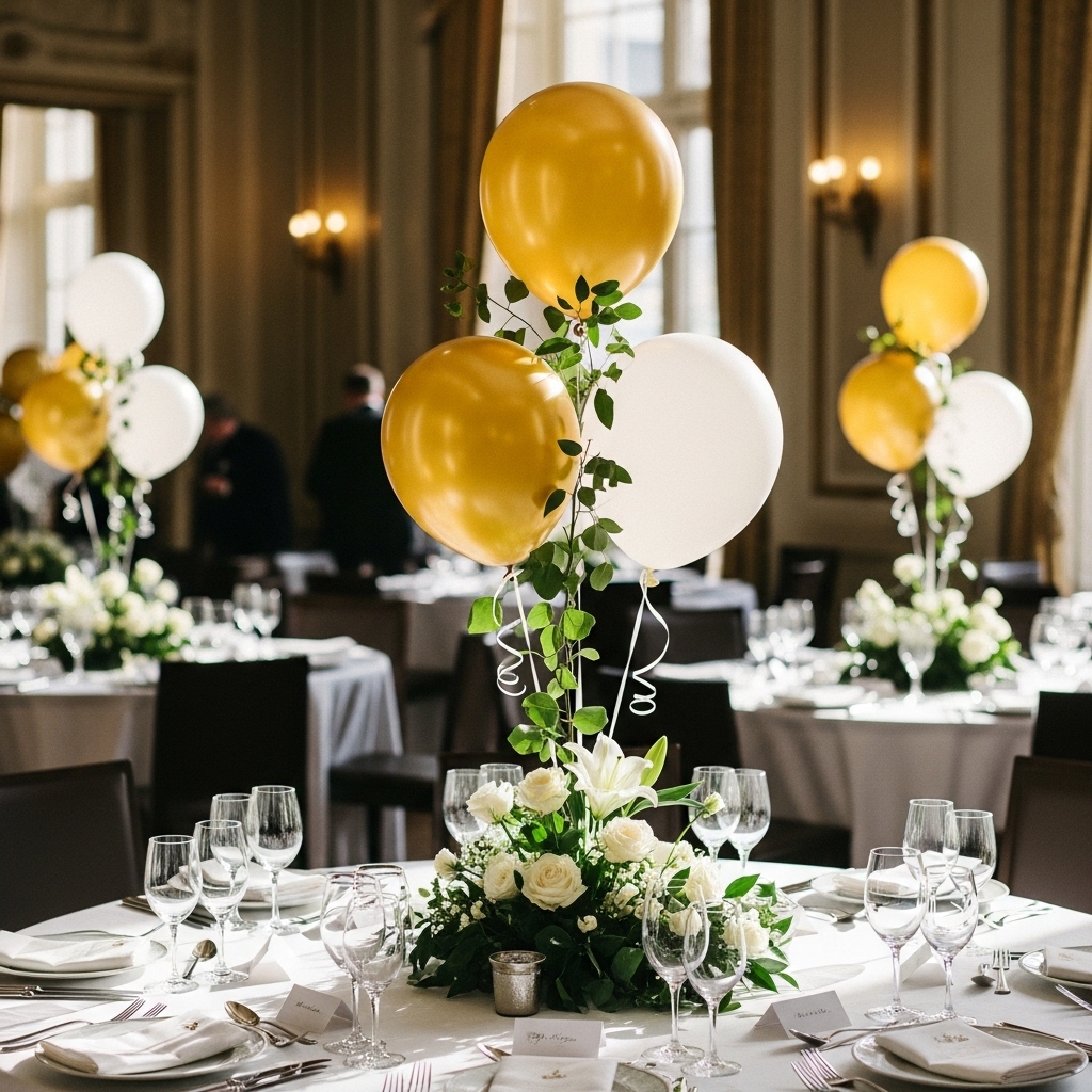 5. Balloon Centerpieces