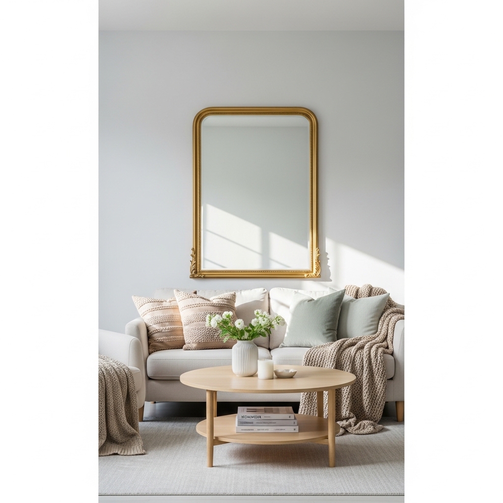 3. Light Colors and Mirrors