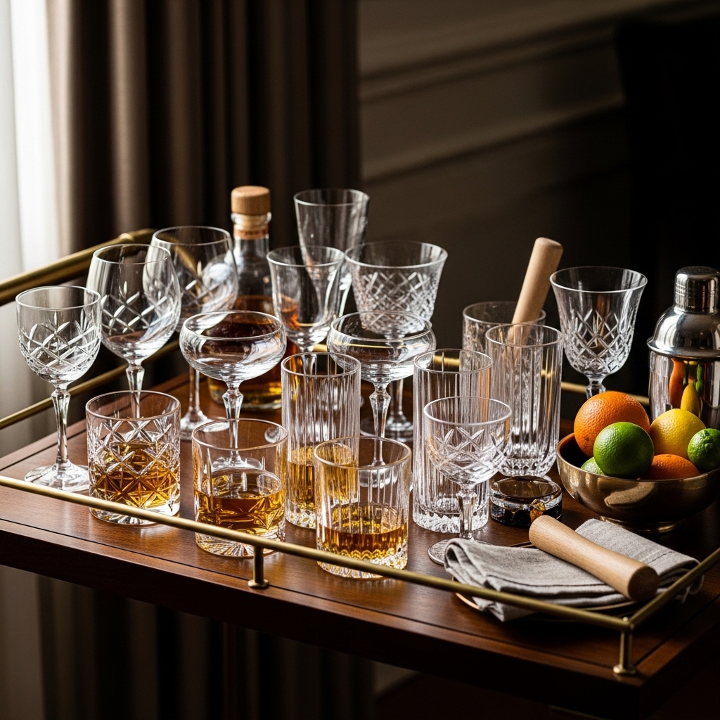 2. Incorporate Unique Glassware