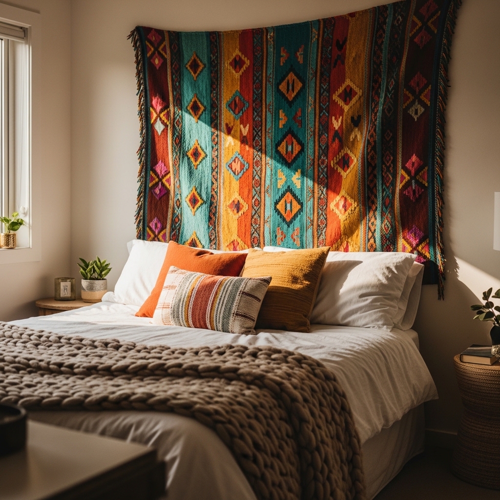 7. Fabric Tapestries