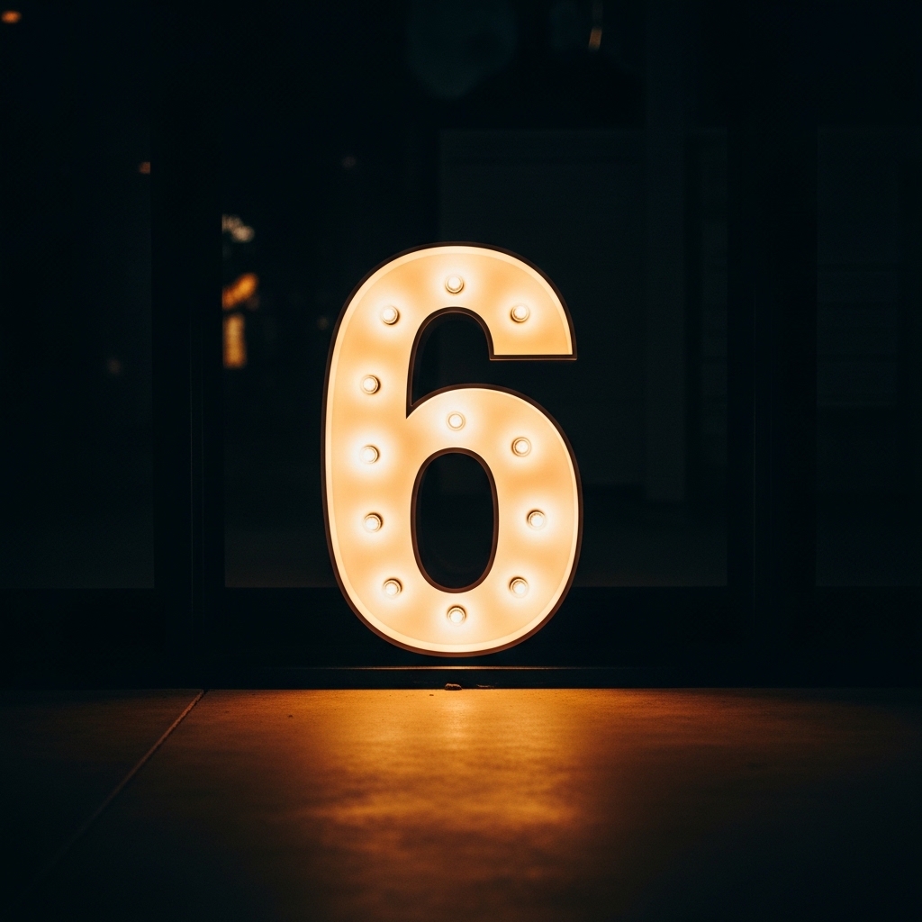 6. Number 6: Illuminated Signs