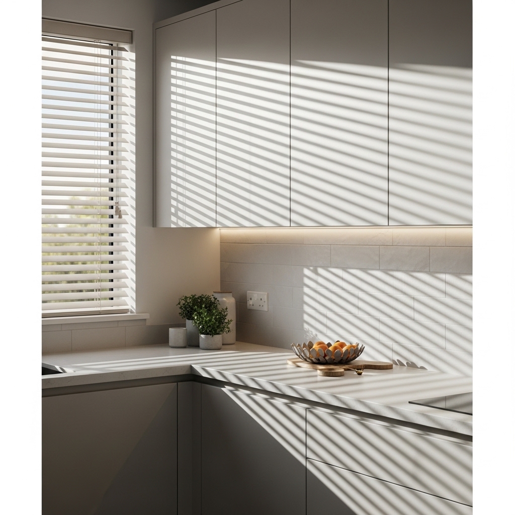 3. Faux Wood Blinds