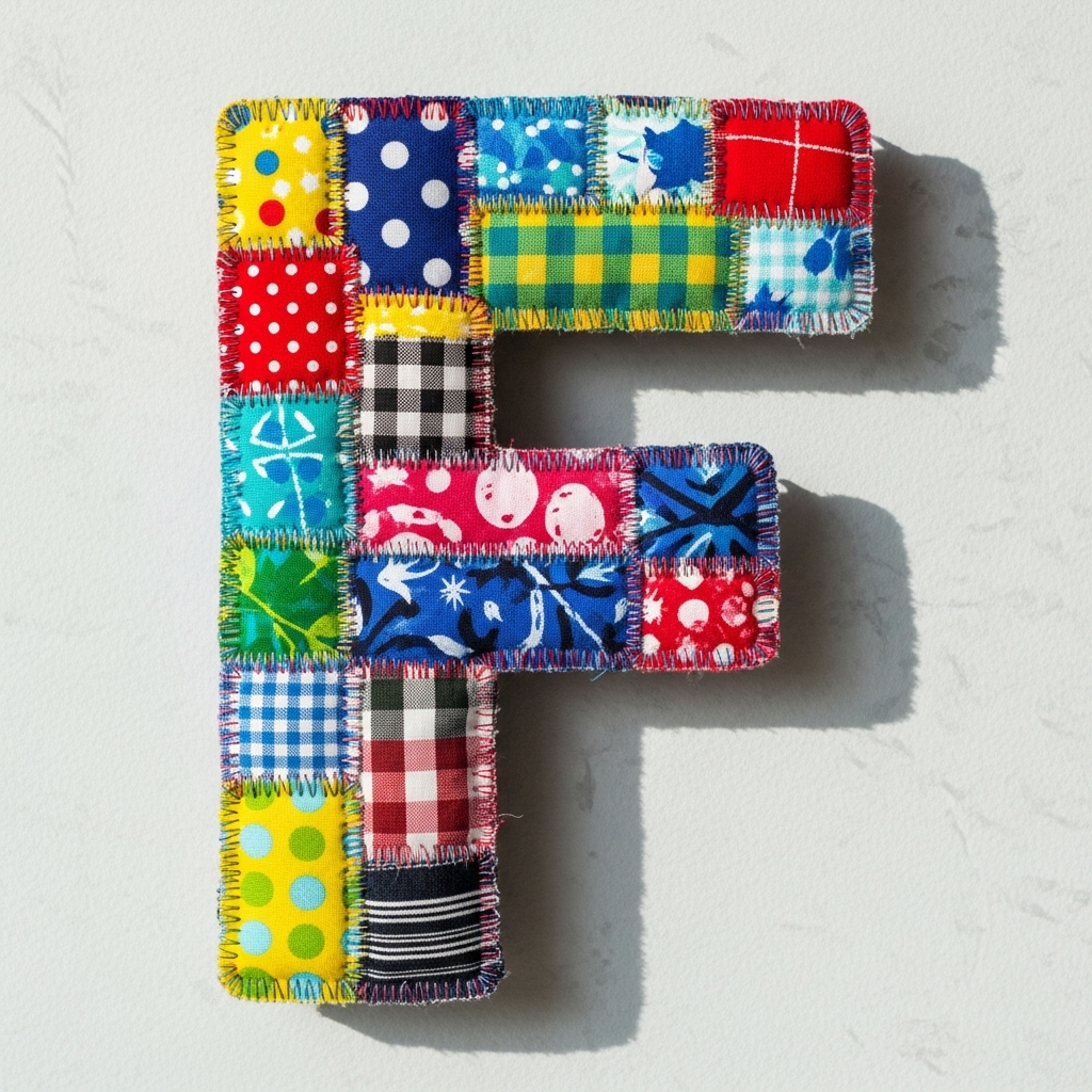 6. F - Fabric Wall Hanging