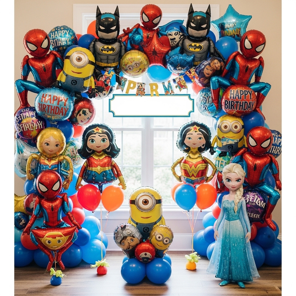 7. Themed Balloon Displays
