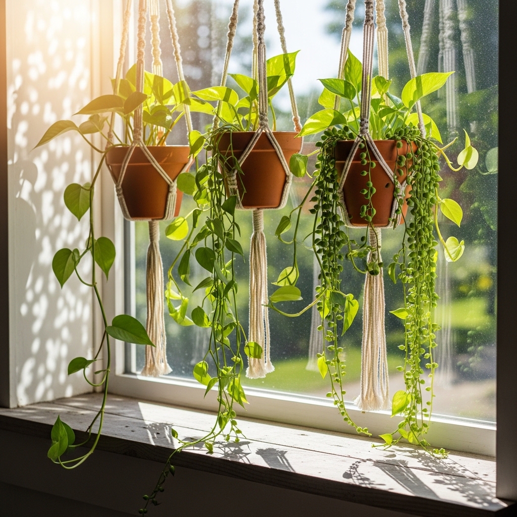 6. Hanging Planters