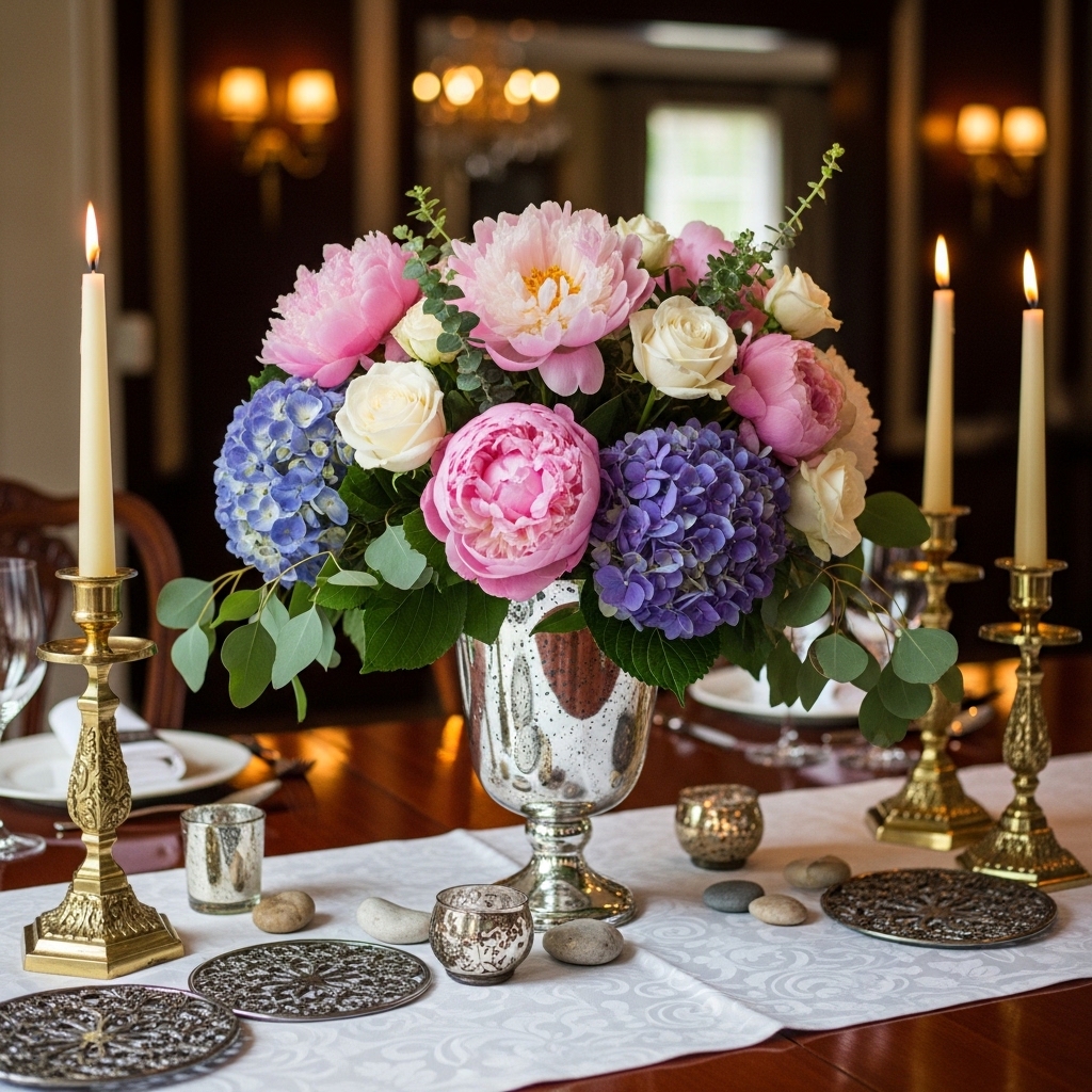 5. Elegant Centerpieces