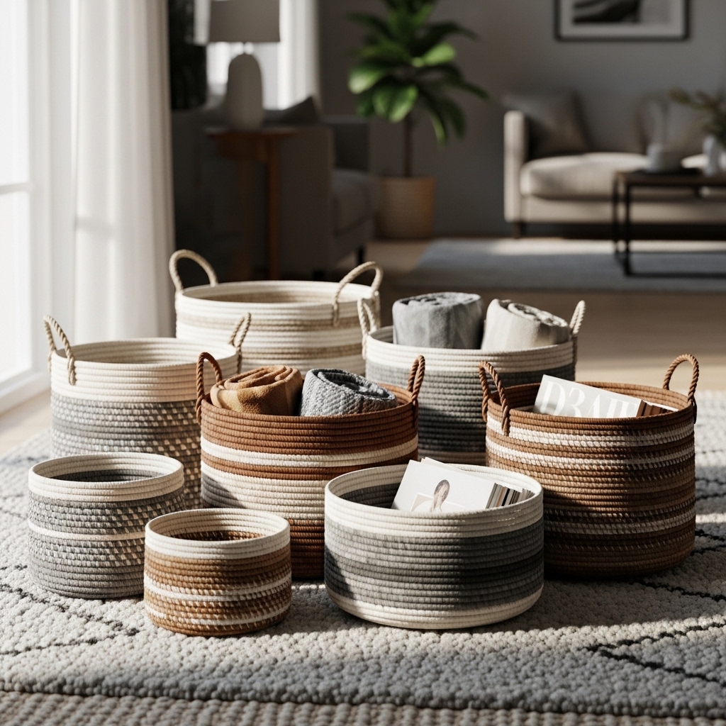 10. Decorative Baskets