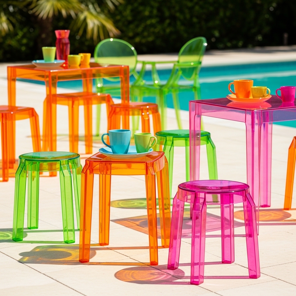 7. Plastic Furniture