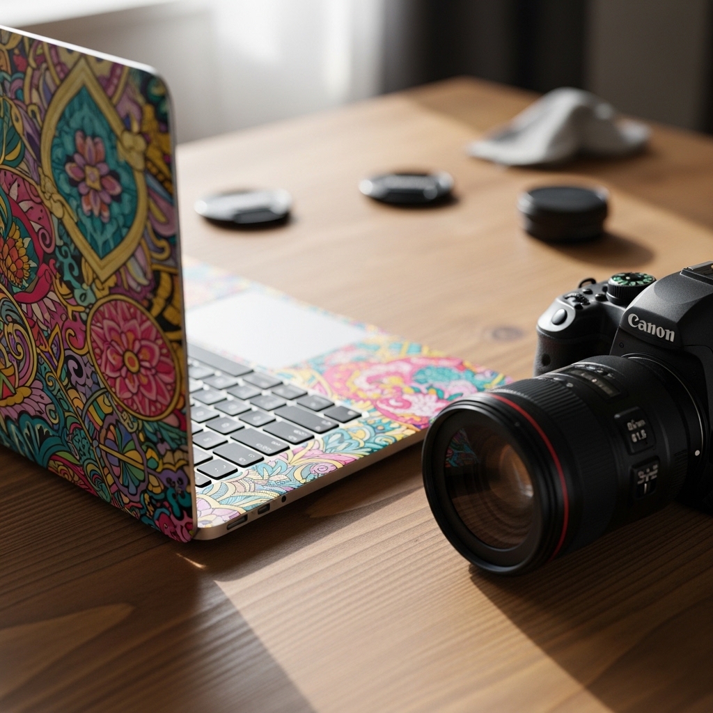 4. Decorative Laptop Skins