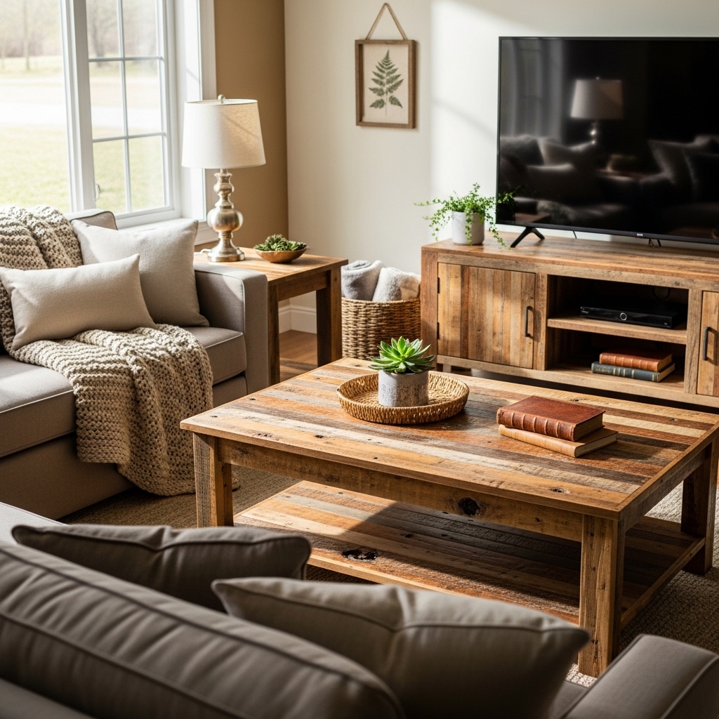 1. Reclaimed Wood Furniture