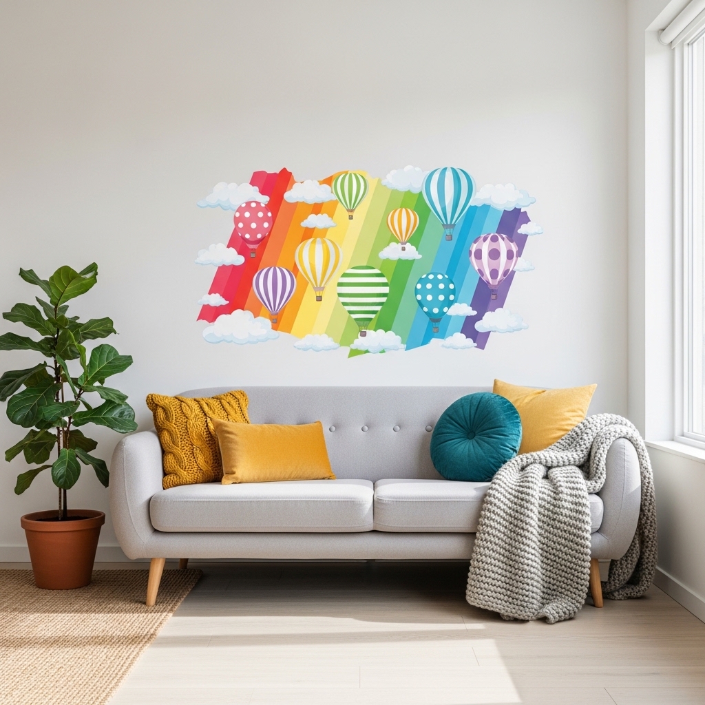 6. Wall Decals or Stickers