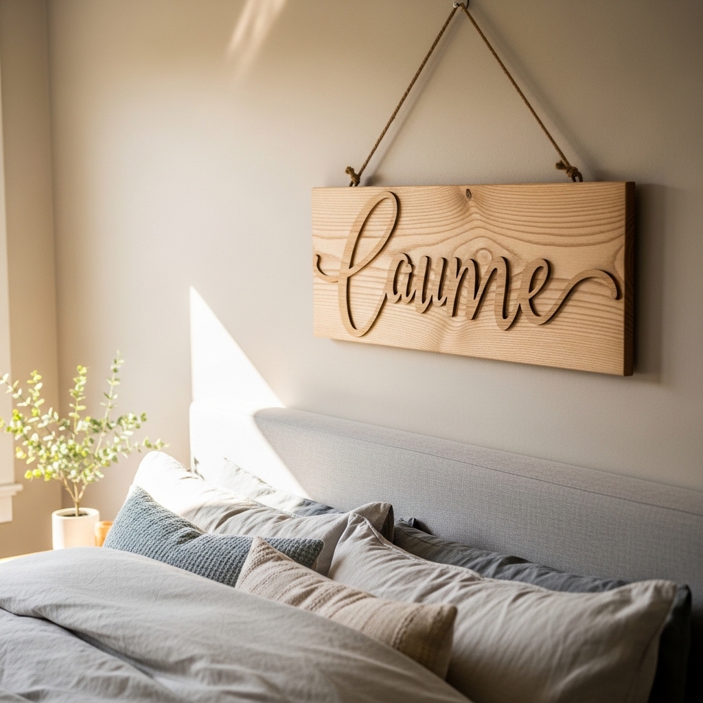 10. Personalized Name Signs