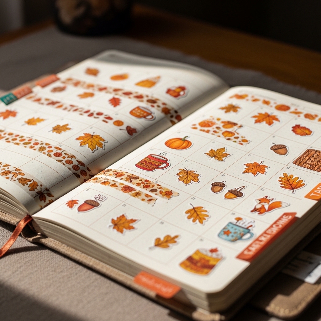 5. Themed Monthly Layouts