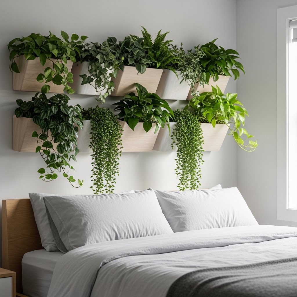 6. Wall-mounted Planters