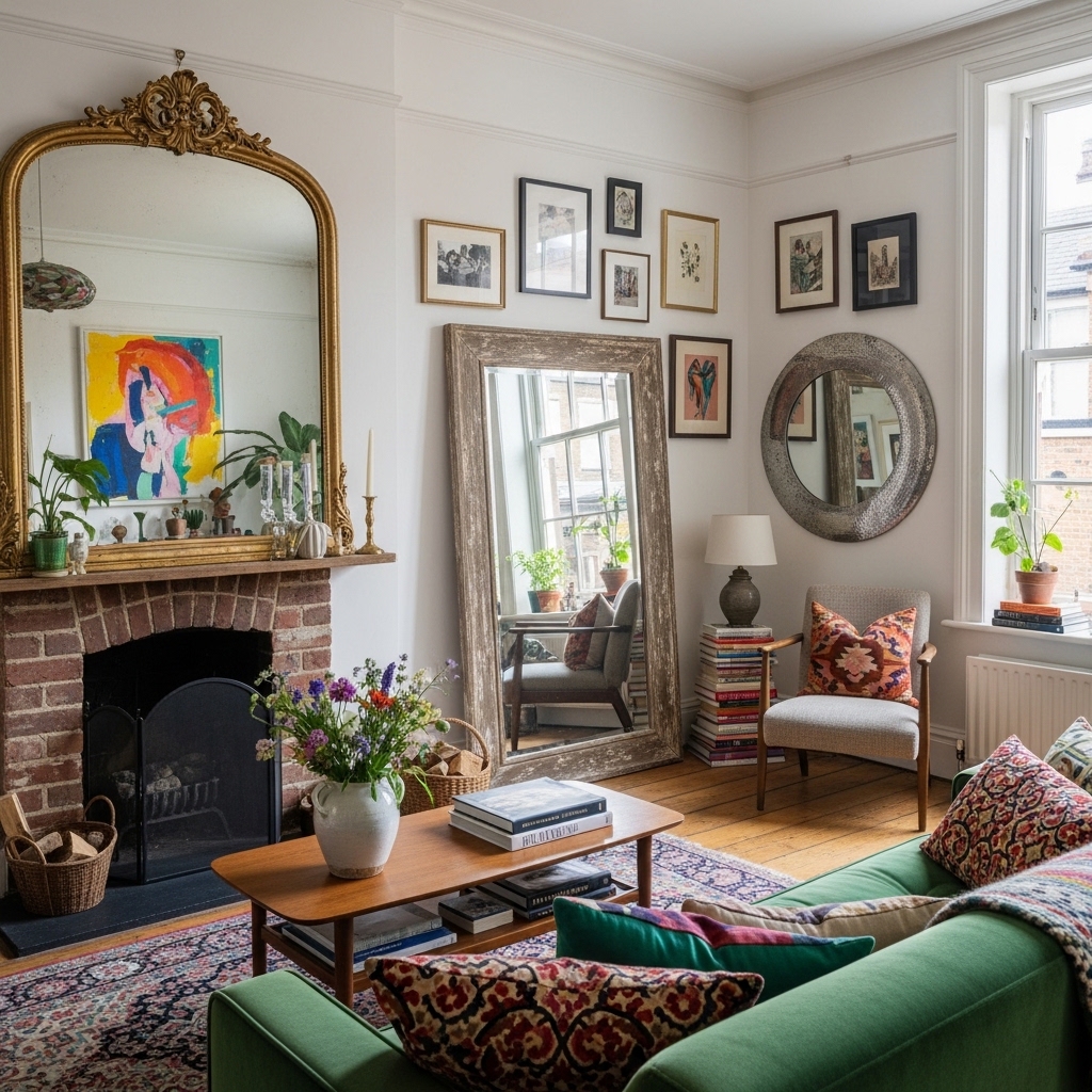 10. Creative Mirror Placement