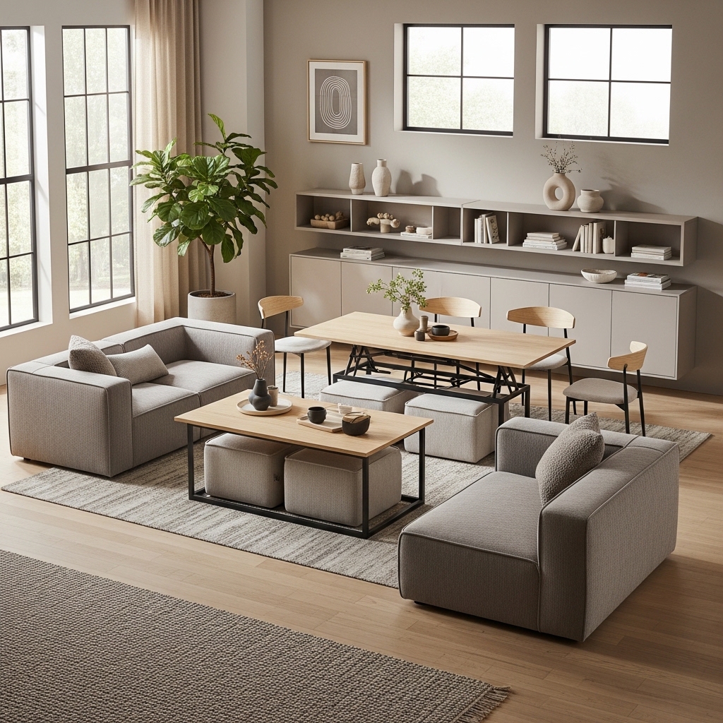 3. Use Multi-Functional Furniture