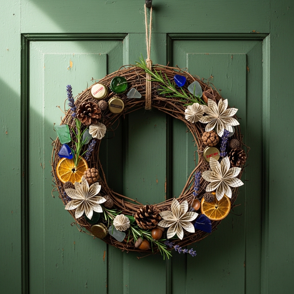 10. Eco-Friendly Wreath