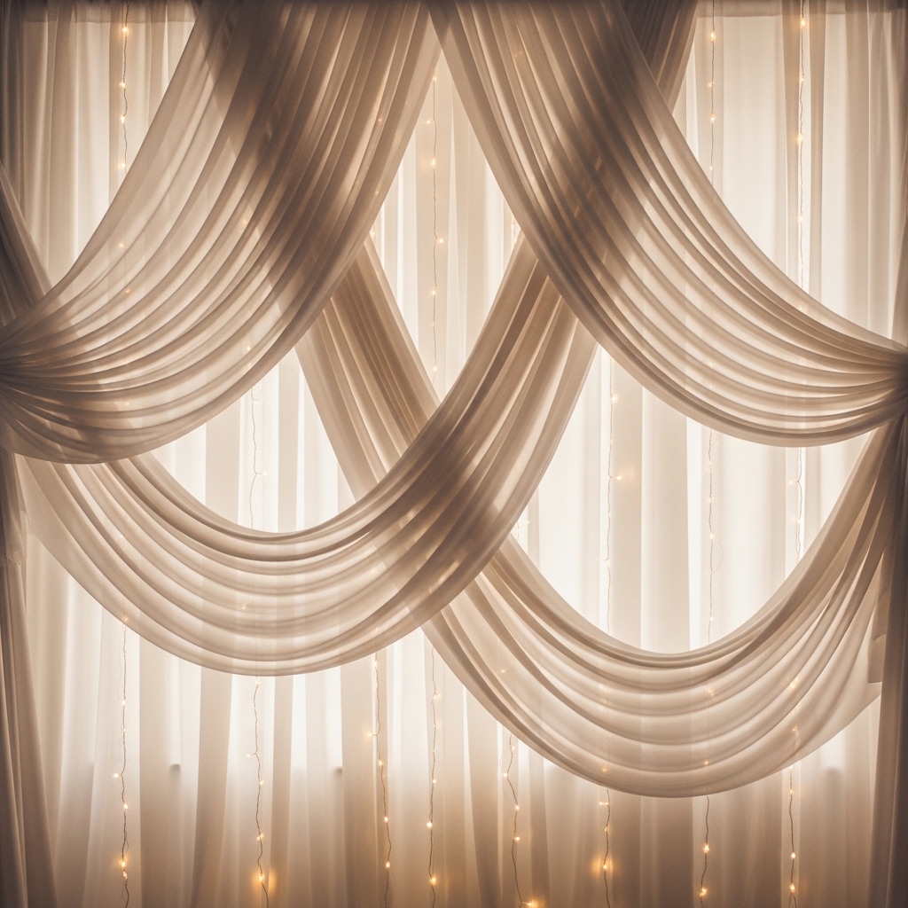 5. Elegant Backdrops