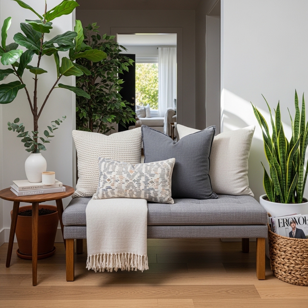 3. Add a Bench or Seating