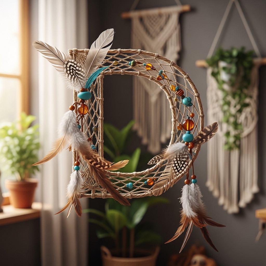 4. D - Dreamcatcher Decor