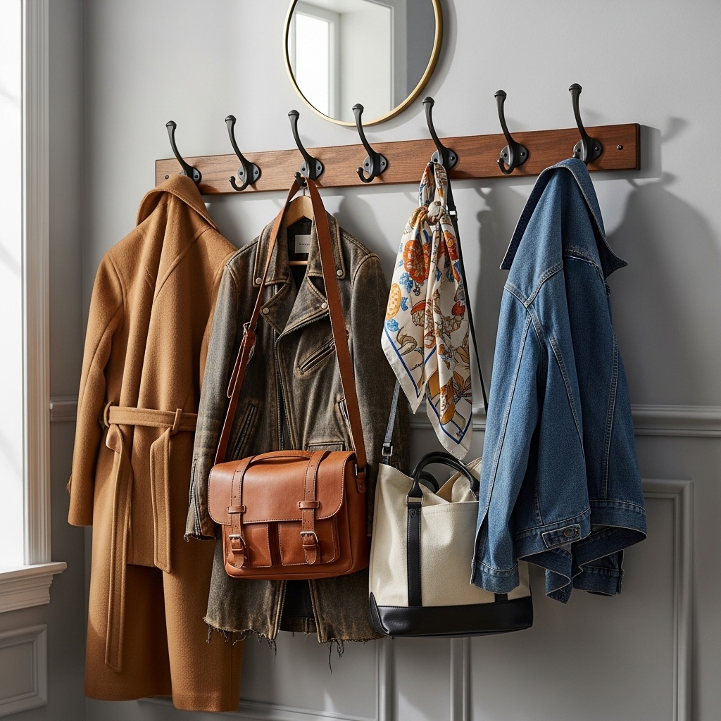 4. Utilize Wall Hooks or Racks