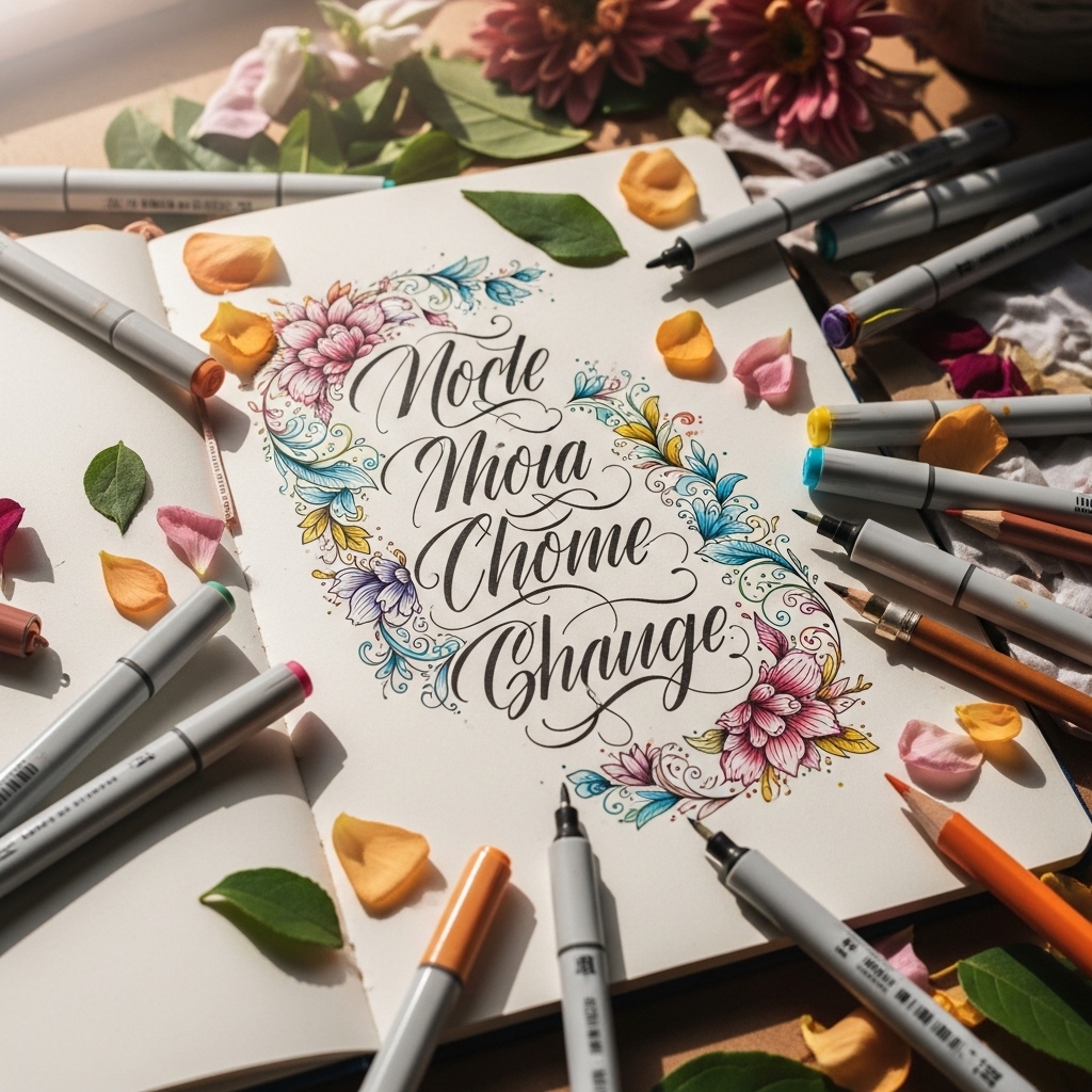 2. Hand-Lettered Quotes