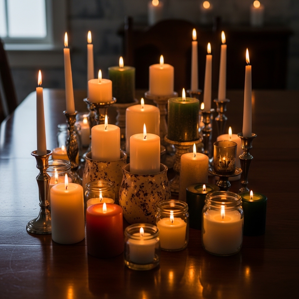 2. Elegant Candles