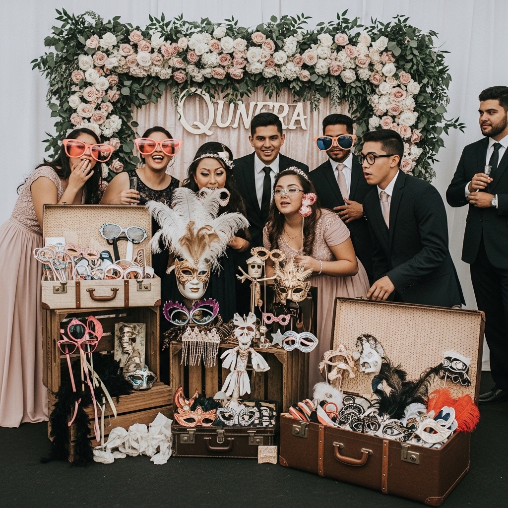 4. Vintage-inspired Photo Booth