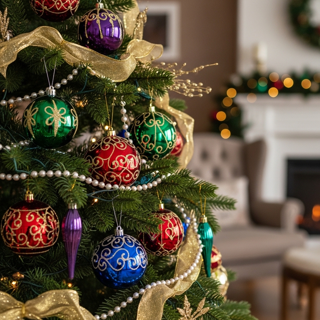 6. Glamorous Jewel Tones