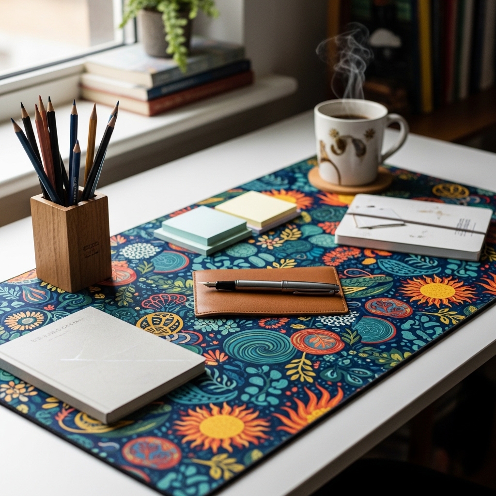 5. Customized Desk Mat