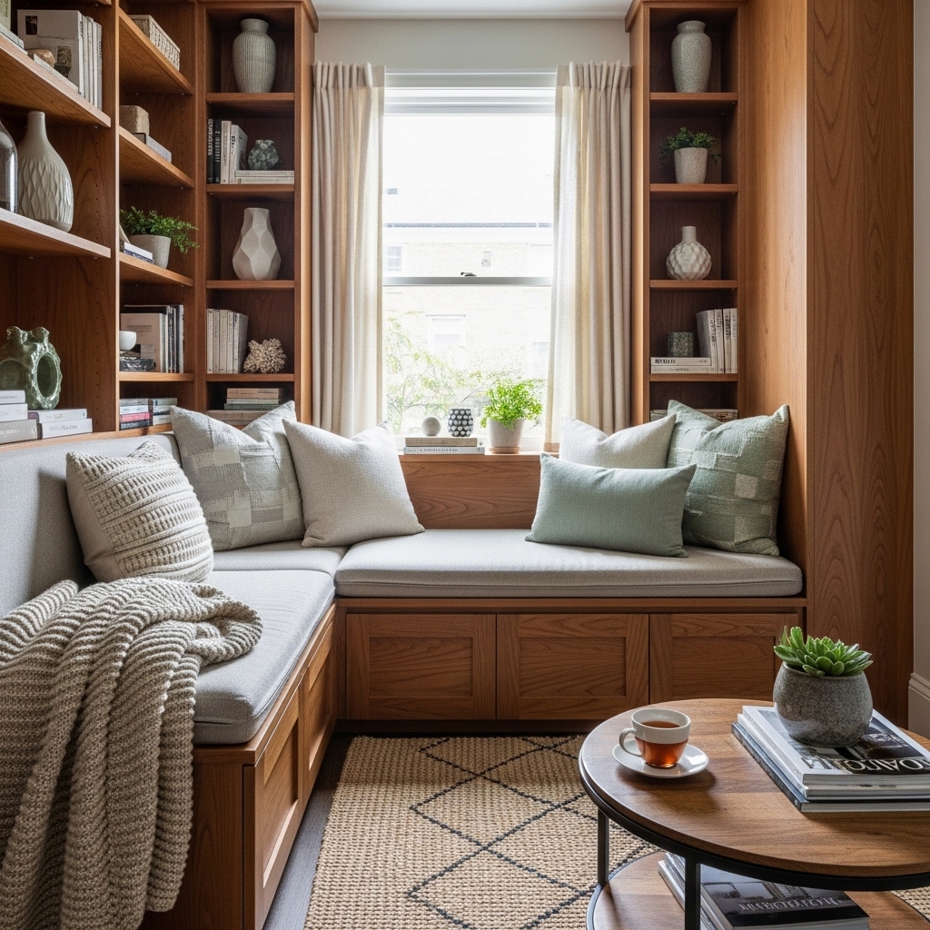 9. Built-In Furniture