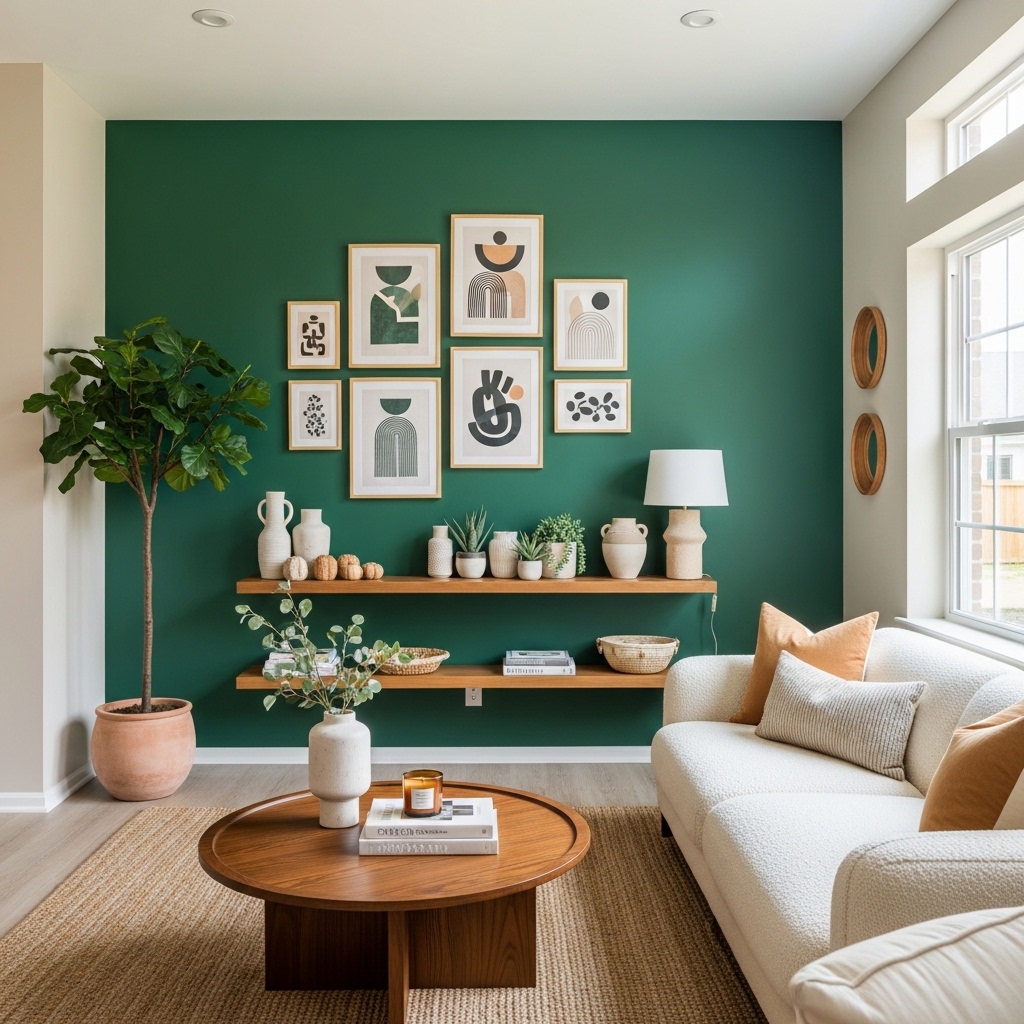 2. Bold Accent Walls