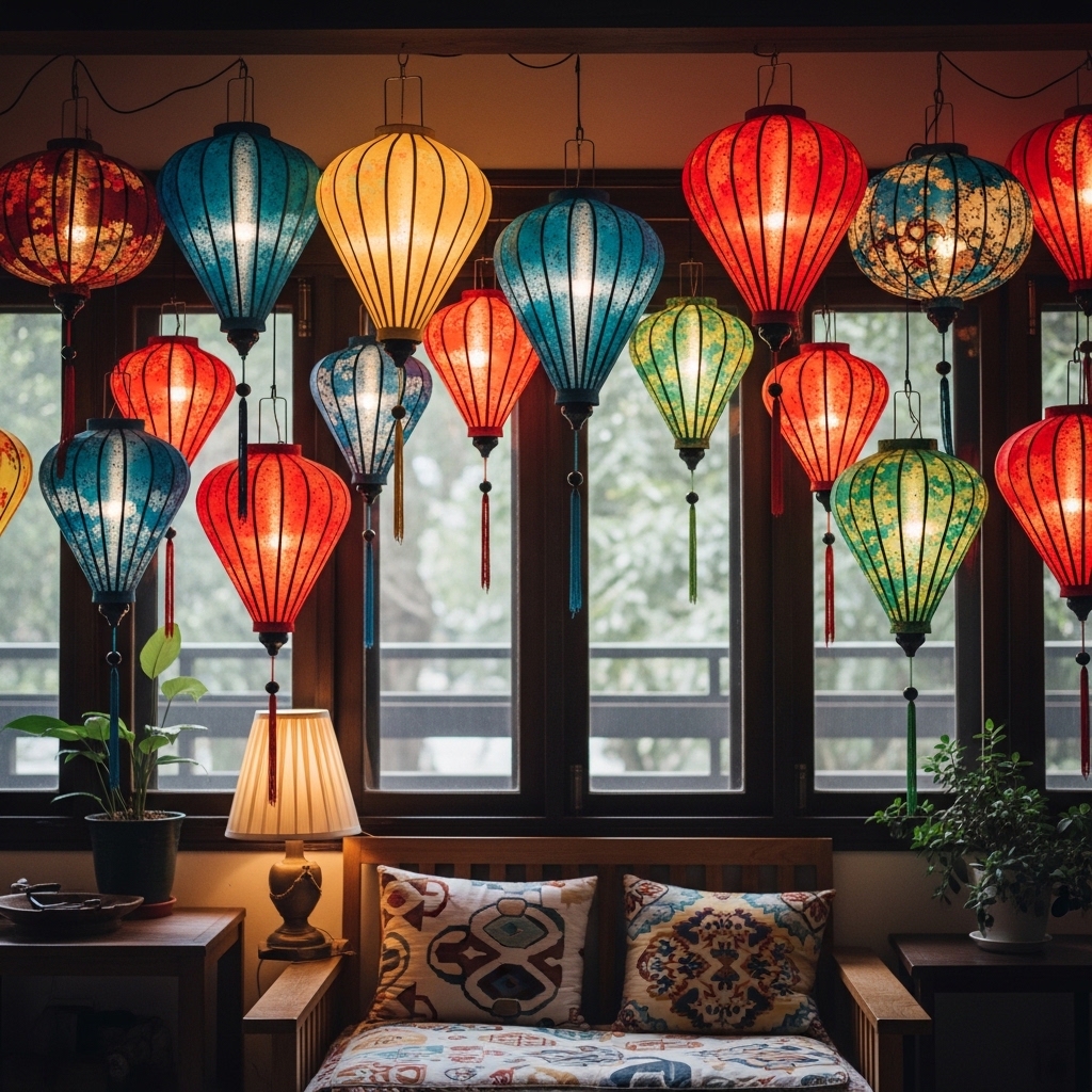 1. Colorful Lanterns