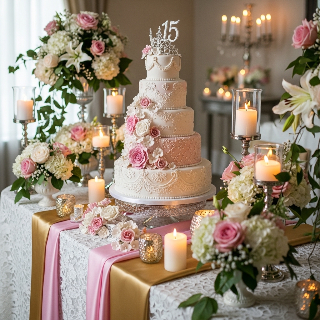 5. Themed Cake Table