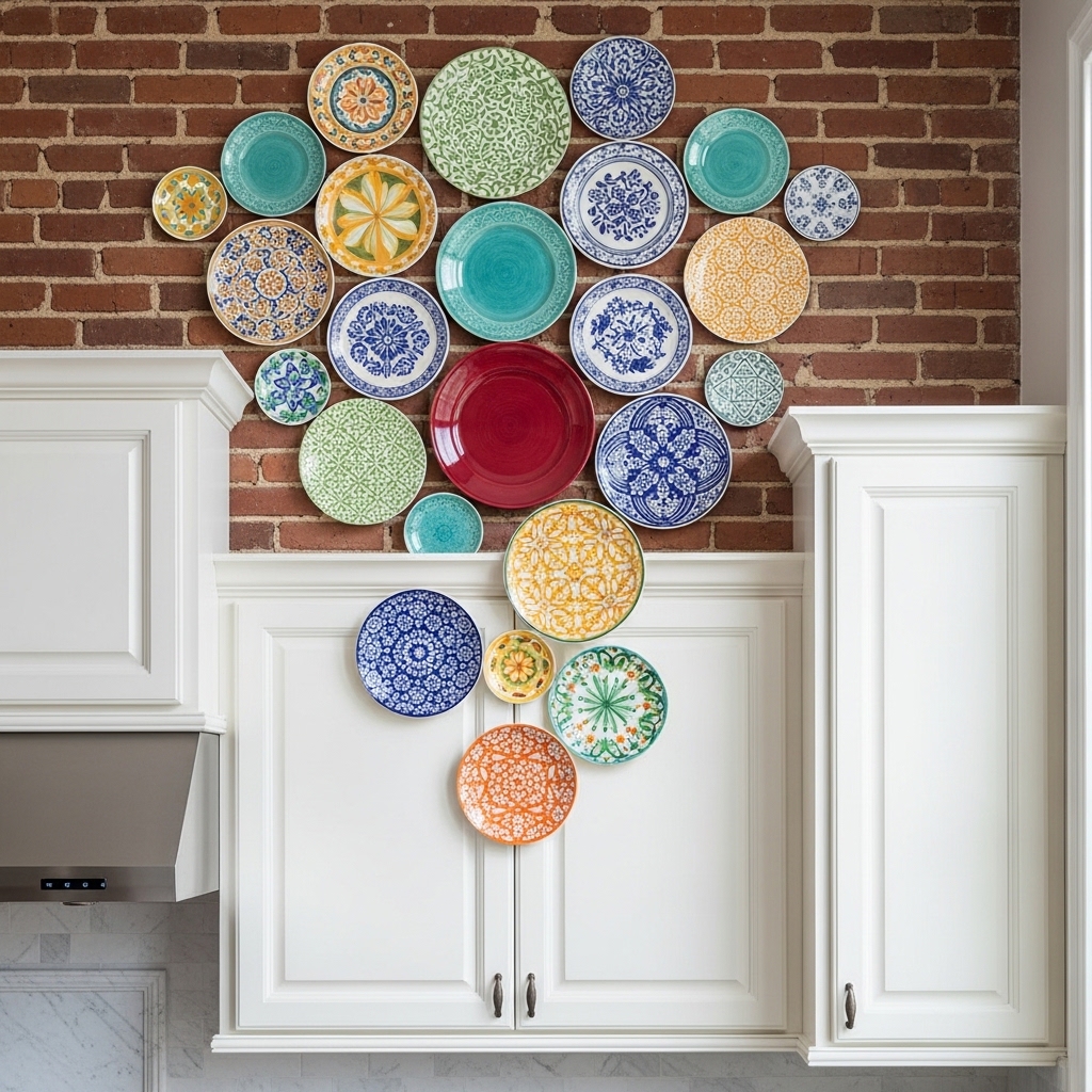 4. Artful Wall Plates