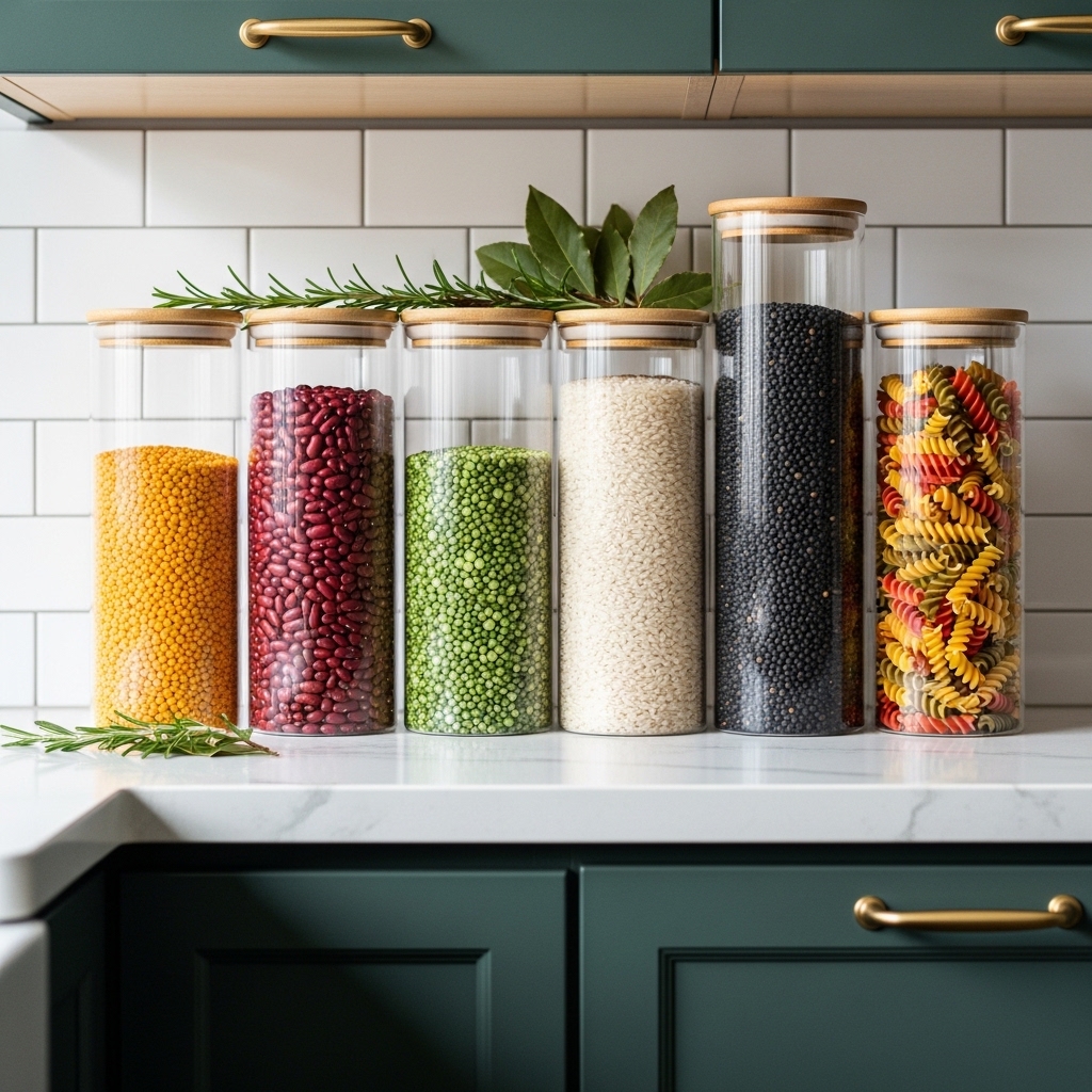 8. Stylish Storage Jars