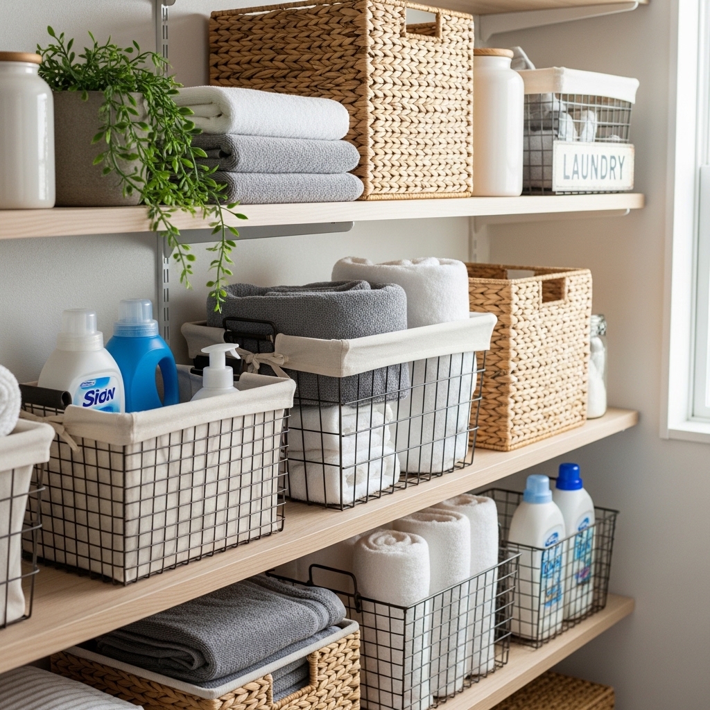 1. Stylish Storage Solutions