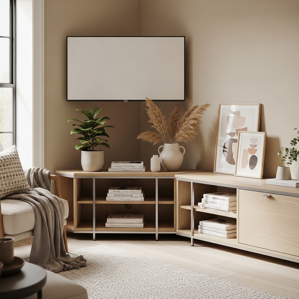 10. Corner Entertainment Unit