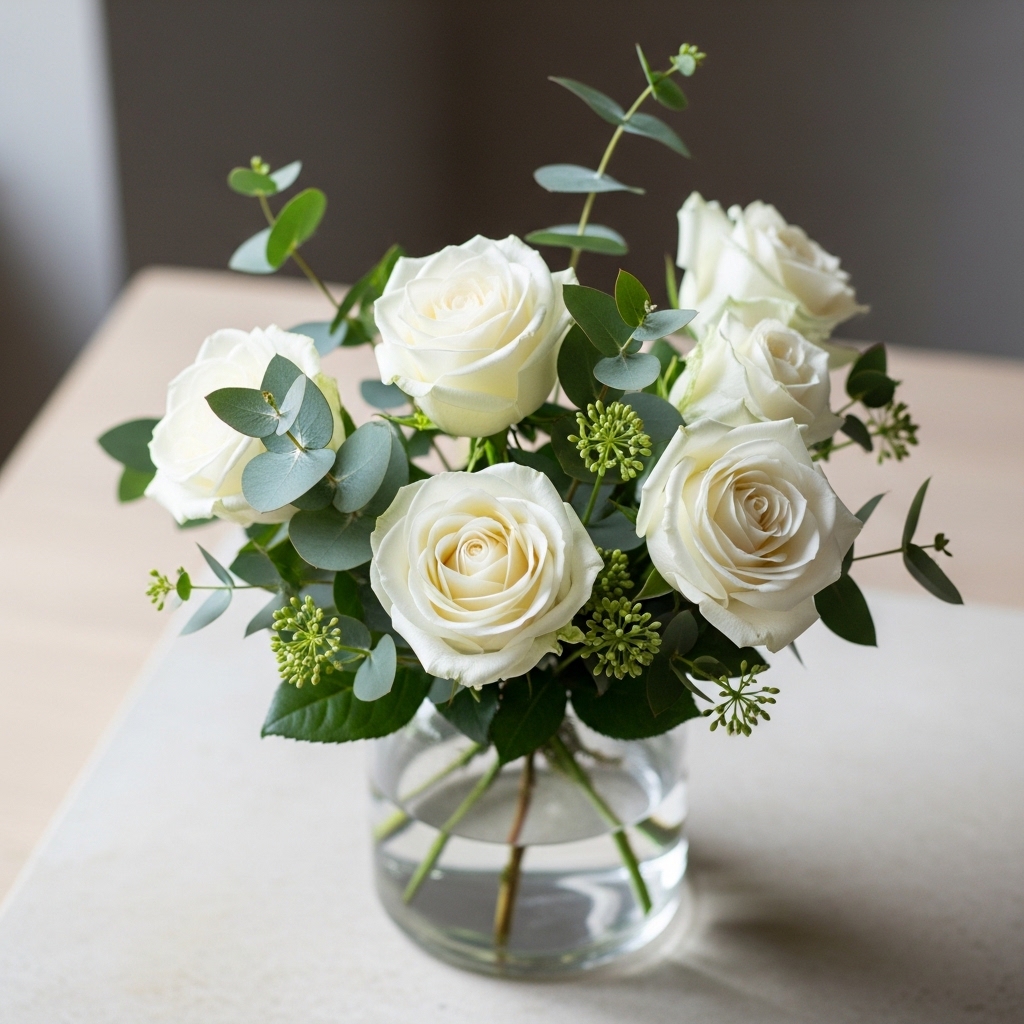 1. Minimalist Floral Arrangements