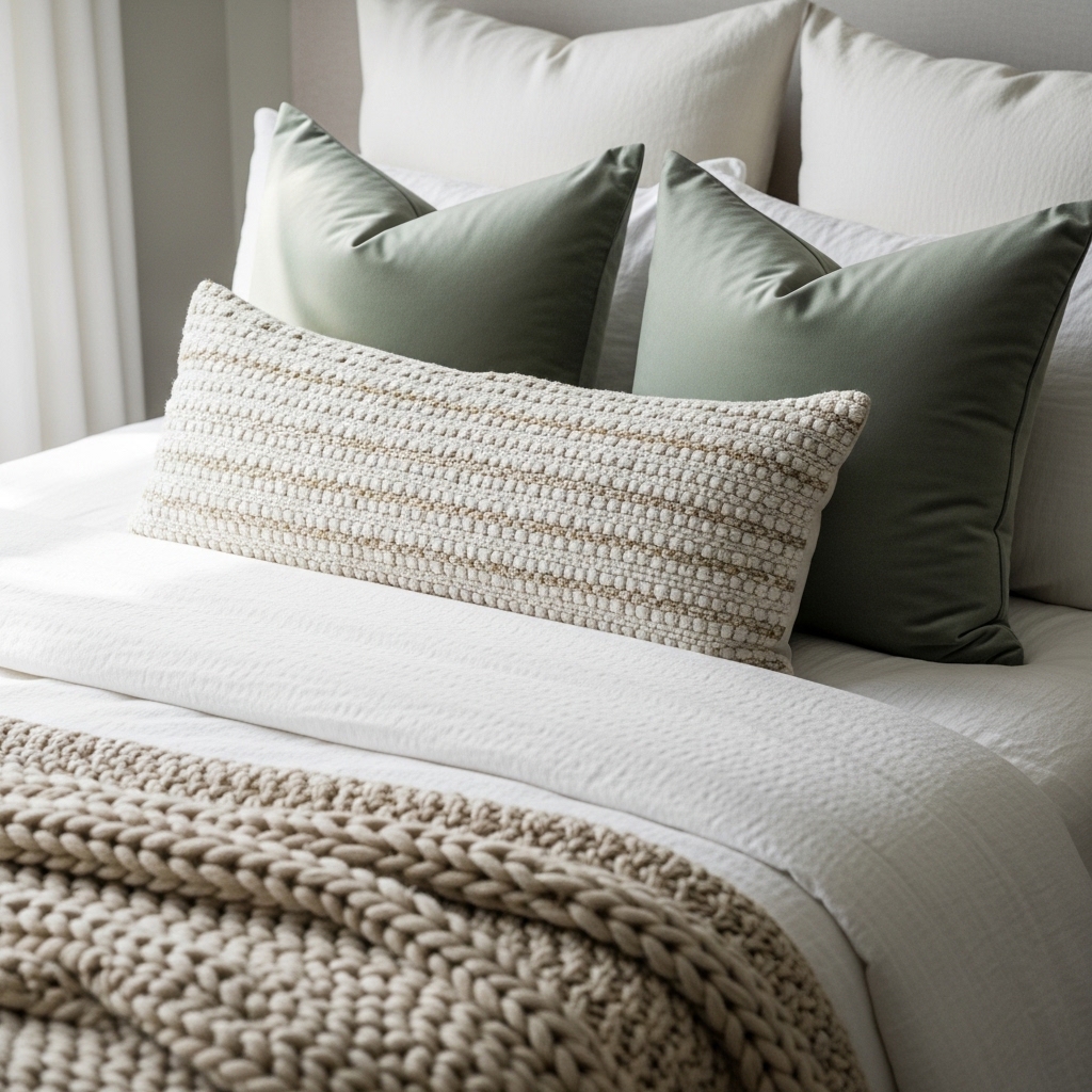 2. Textured Bedding