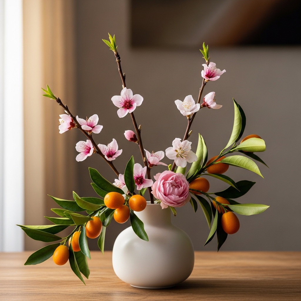 2. Minimalist Floral Arrangements