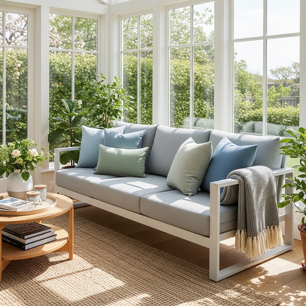 9. Outdoor Fabrics for Indoor Use