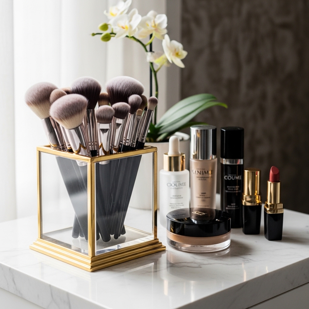 7. Makeup Brush Holder