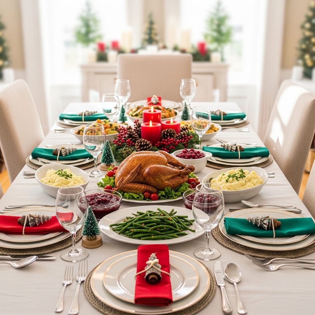 5. Accesorios de Mesa Navideños