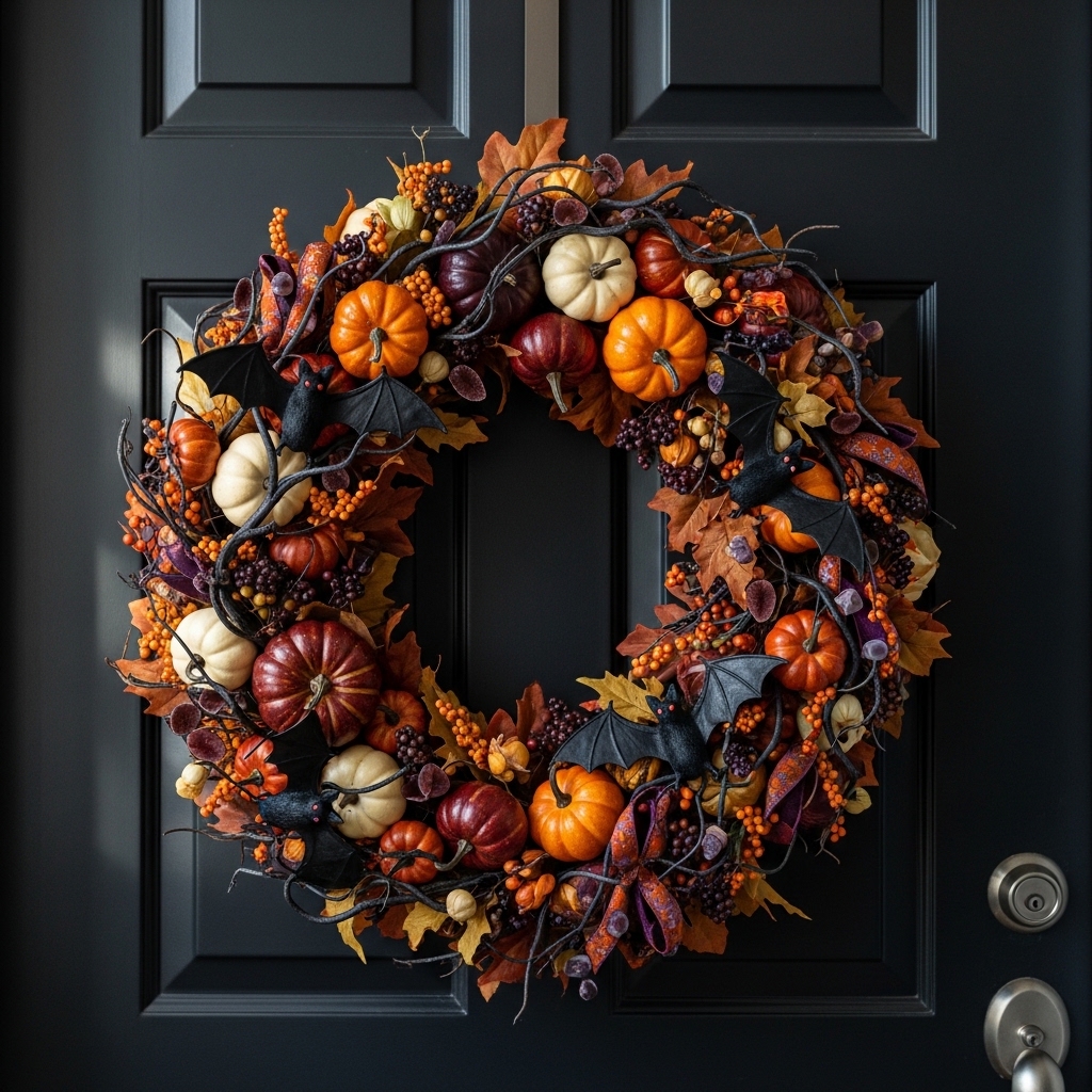 5. Halloween Spooky Wreath