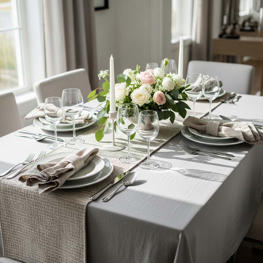 2. Elegant Table Linens